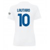 Inter Milan Lautaro Martinez #10 Auswärtstrikot 2023-24 Kurzarm